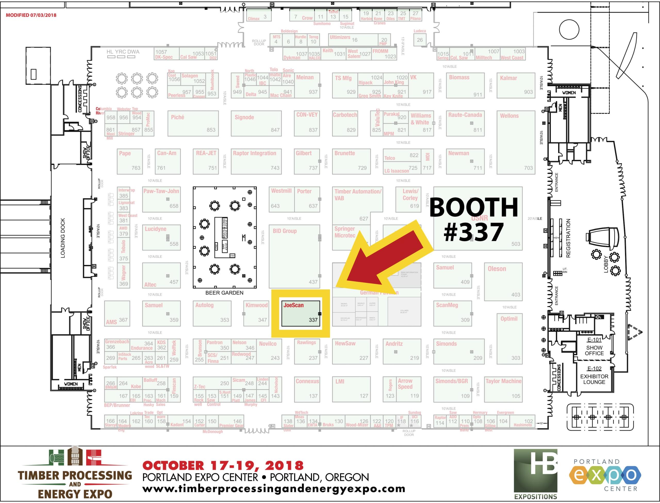 Map to our TP&EE Booth Map to our TP&EE Booth